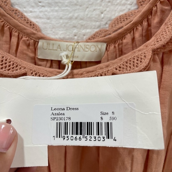 Ulla Johnson Leona Dress Azalea Midi - Picture 3 of 6